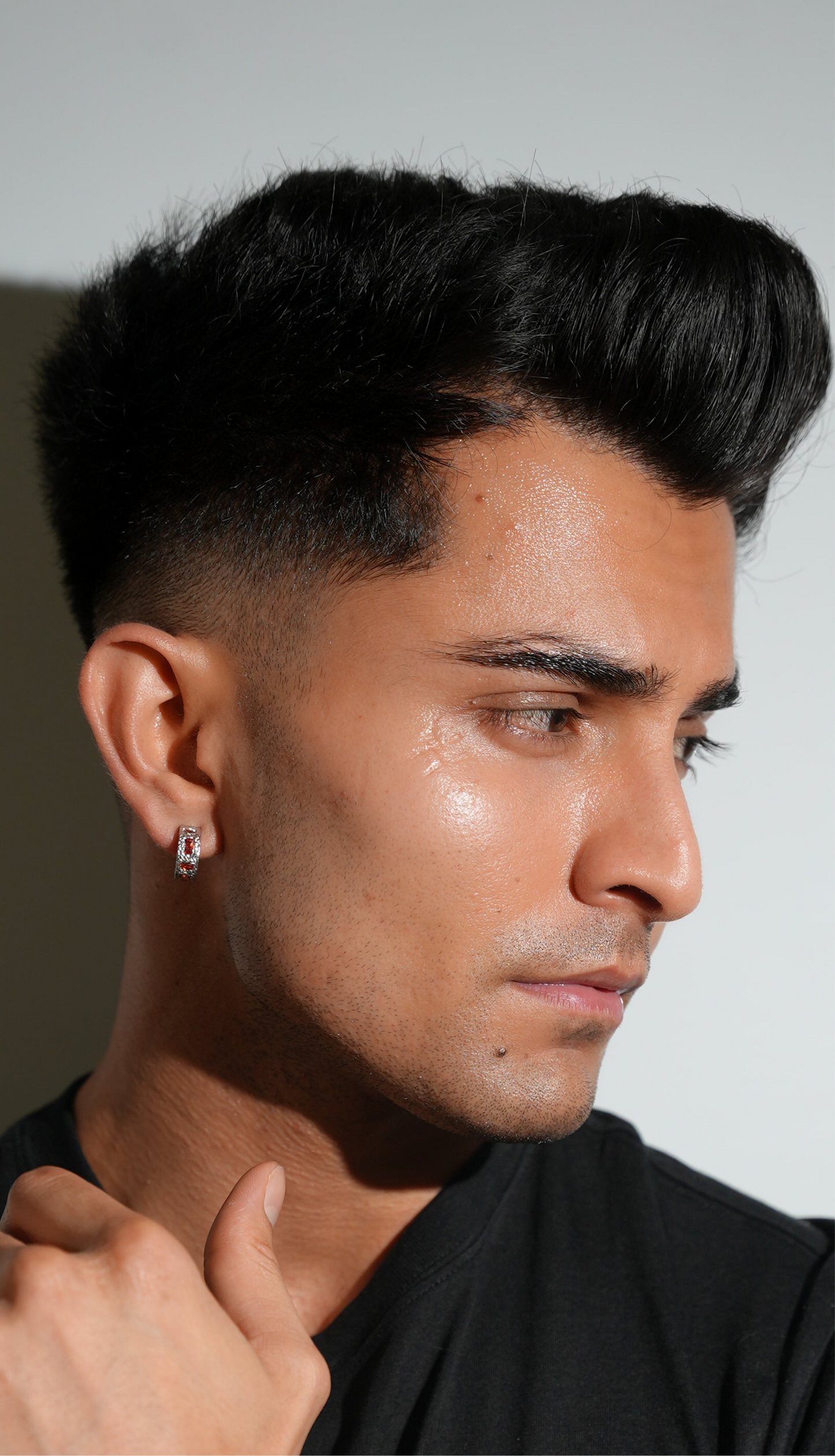 Red Sun earring