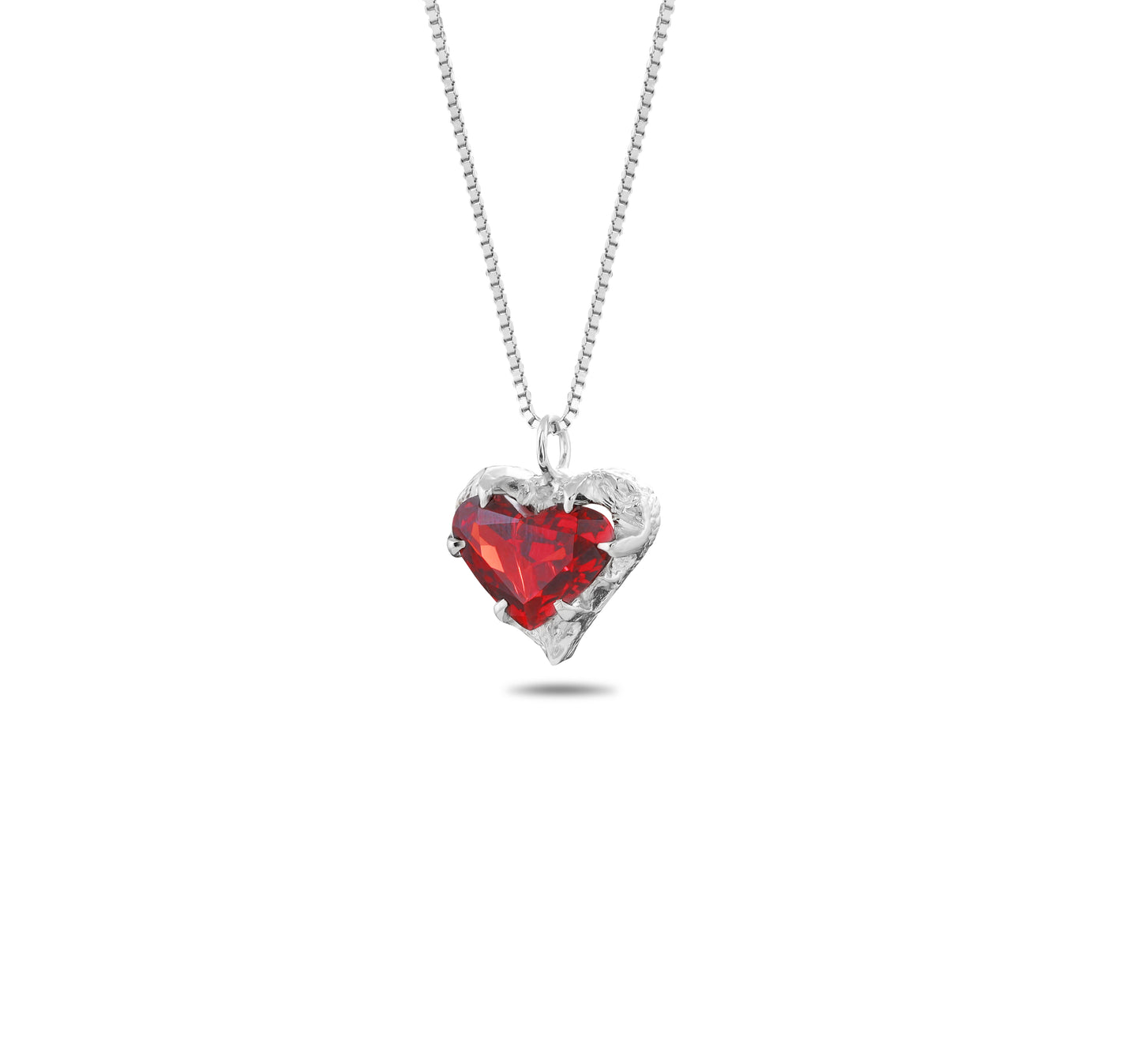Hazed Heart Pendant